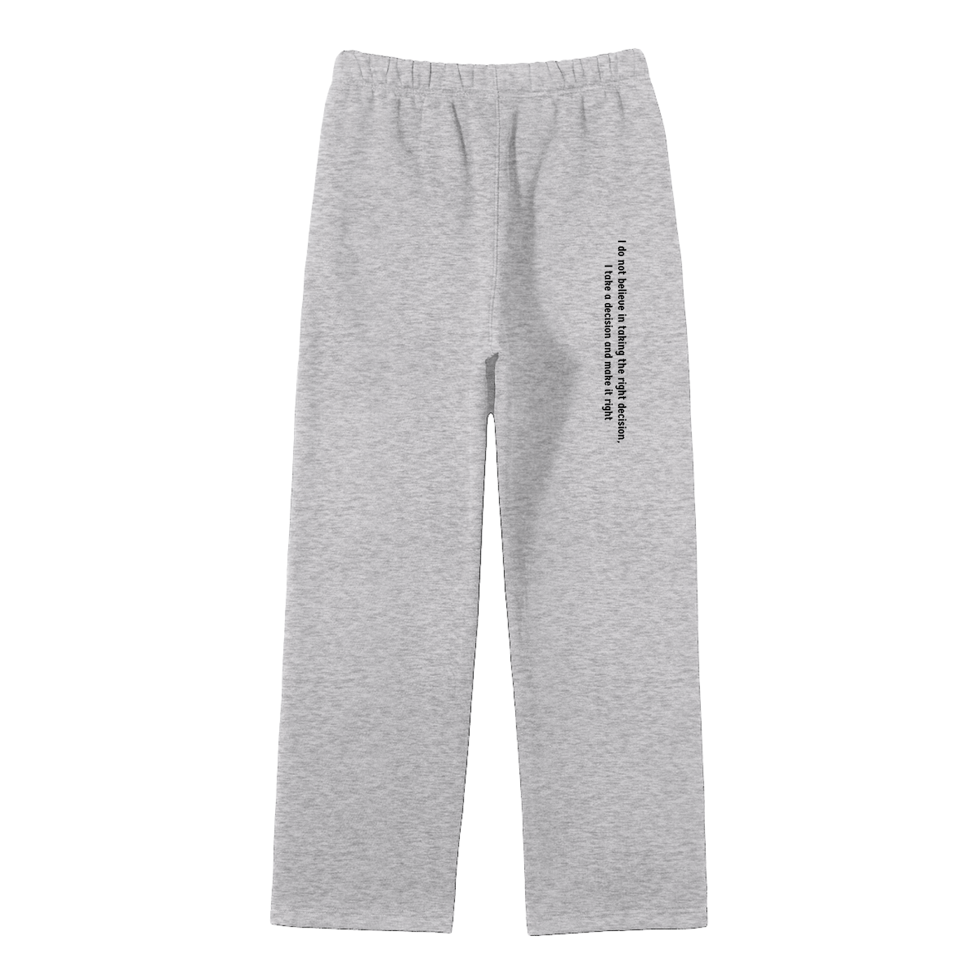 FLOWER GREY CORE SWEATPANTS