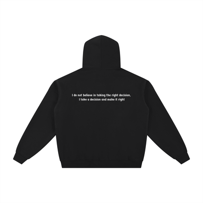 BLACK DOUBLE ZIP JACKET