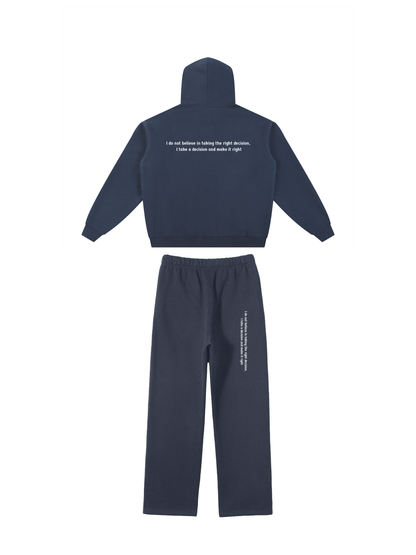 NAVY BLUE TRACKSUIT