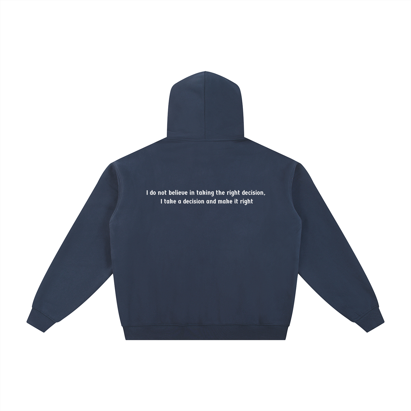 NAVY BLUE DOUBLE ZIP JACKET